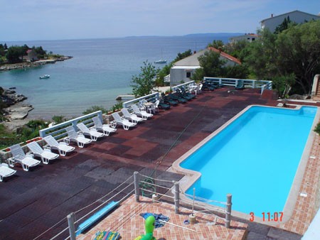 Apartmny s bazenem, hned u moe Chorvatsko - Fotografie . 1